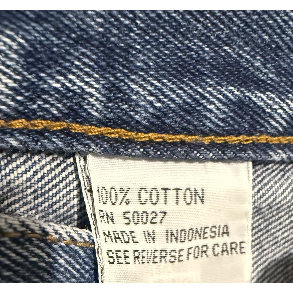 Bill Blass Jeans Womens 12 Blue Vintage High Waisted Tapered Leg 100% Cotton - Picture 3 of 6